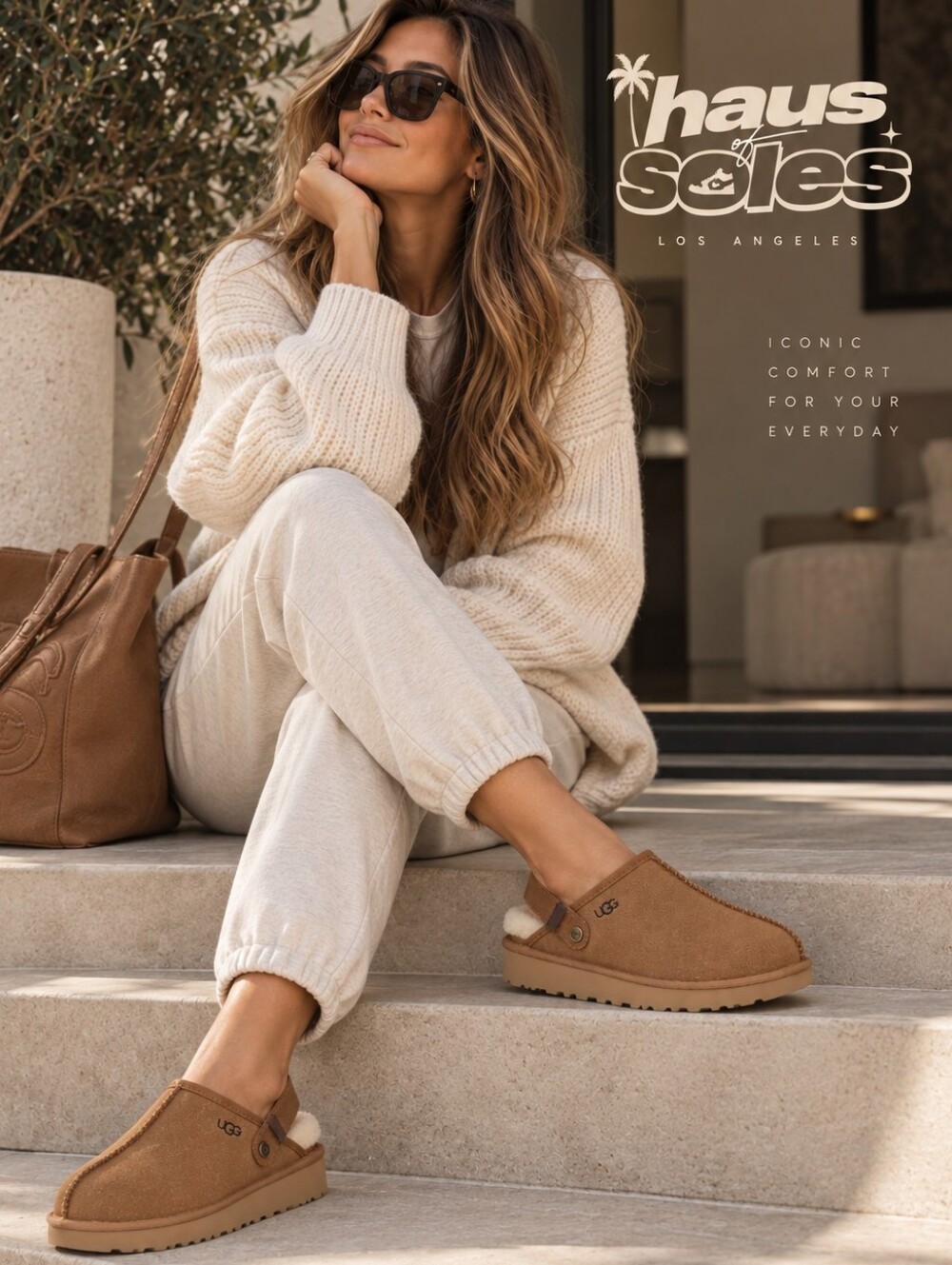 UGG LANAH CLOG | WOMEN'S | COLOR: CHESTNUT | SIZE W9